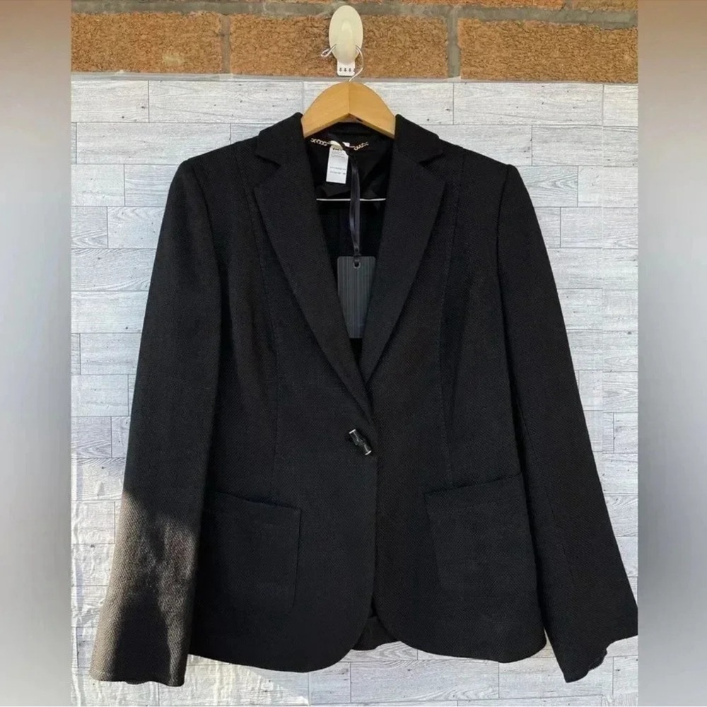 Les Copains Made In Italy Linen Blend Blazer 48/12